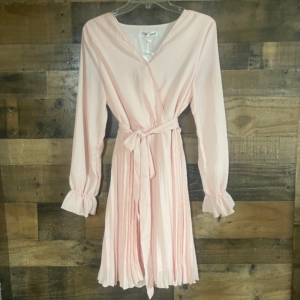 Pretty light pink dress
